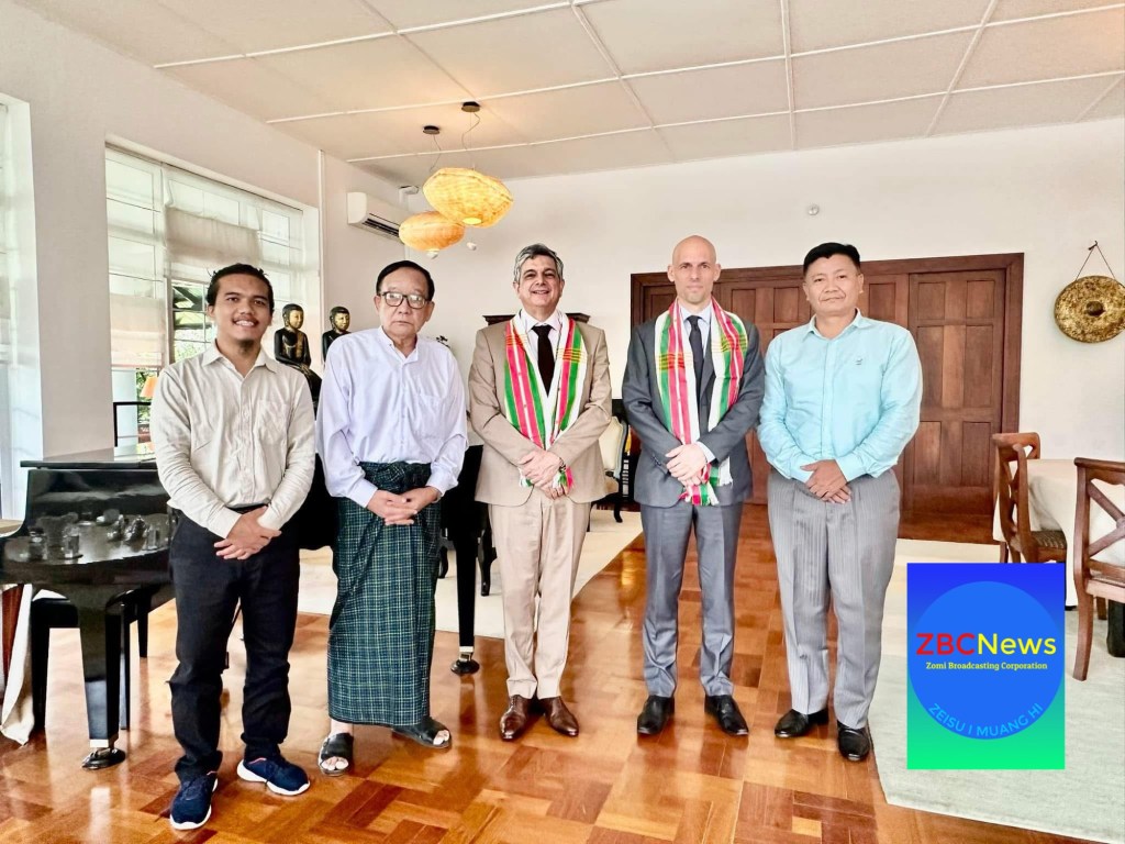 ZCD Pary Leh Charge Affaires leh Political Counsellor Kimuhna&nbsp;Nei